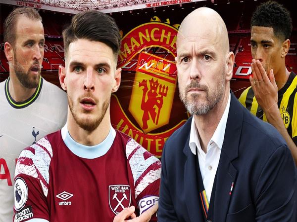 Bóng đá Anh 19/6: Erik ten Hag giận sôi MU hụt Declan Rice