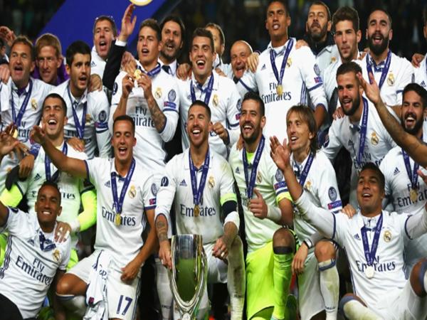 Danh sách đội hình Real Madrid 2017